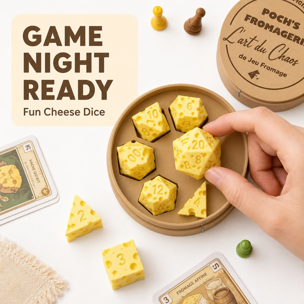 Creative Irregular Cheese Shap - Board Game Live ulasan dan harga